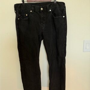 True religion Black Denim Jeans 38